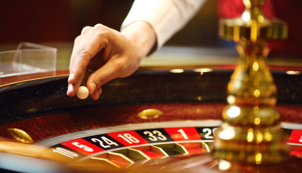 Roulette croupier