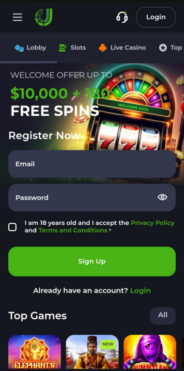 Jeetcity Casino Mobile Preview 1