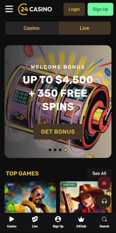 Interac Casinos Mobile Preview 2