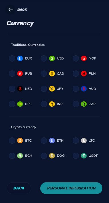 New Mobile Casinos Registration Process Image 2