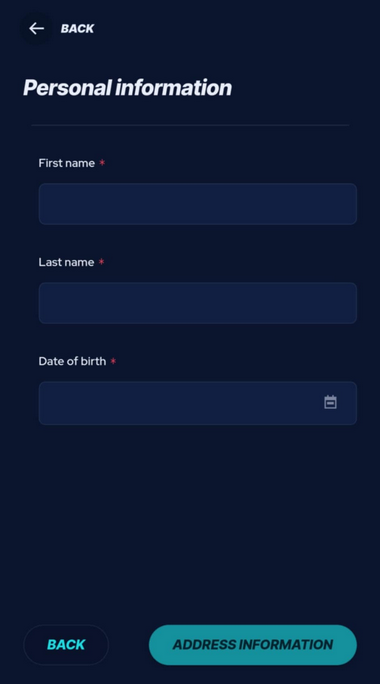 BetBeast Casino Registration Process Image 3