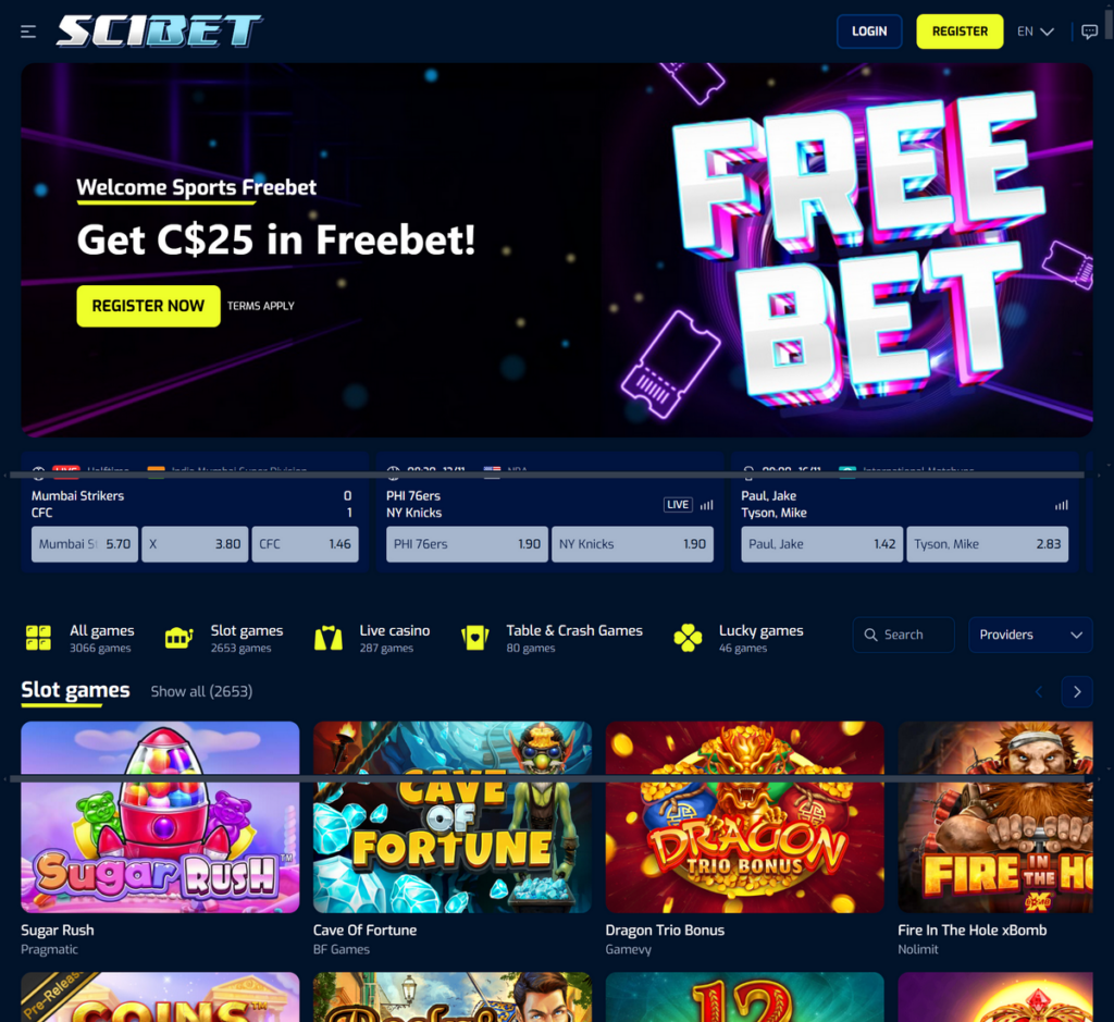 Scibet Desktop Preview 1