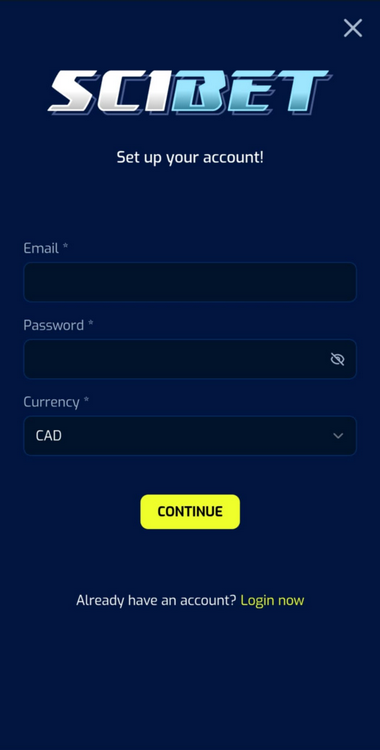 New Mobile Casinos Registration Process Image 1