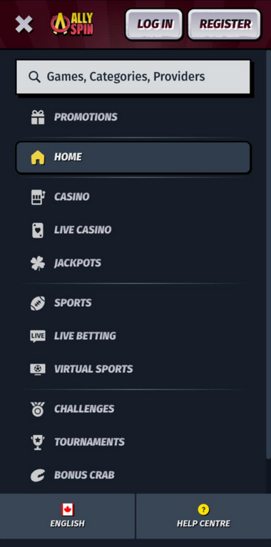 Bally Casinos Mobile Preview 1