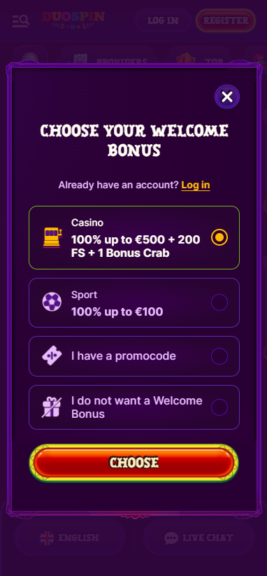 BetGames Casinos Registration Process Image 1 BetGames Casinos Registration Process Image 1