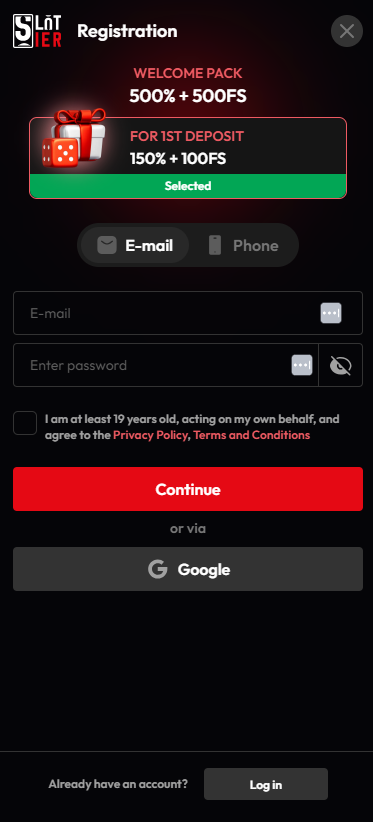 Casino Reviews Registration Process Image 1 Casino Reviews Registration Process Image 1
