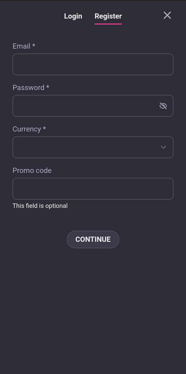 New Mobile Casinos Registration Process Image 1