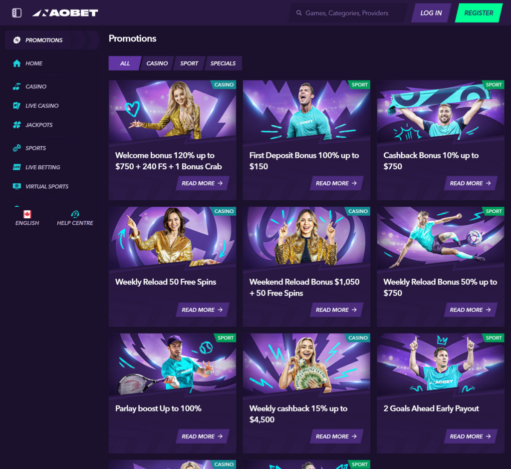 NaoBet Casino Desktop Preview 2