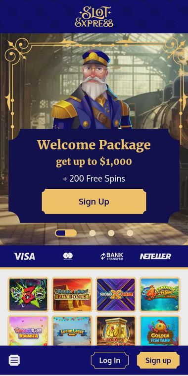 SlotExpress Casino Mobile Preview 2