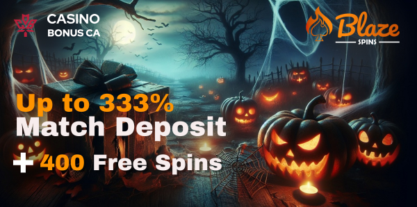 Blaze Spins Casino Halloween Bonus 2025