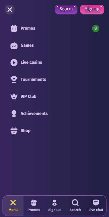 Mobile Casinos Mobile Preview 1