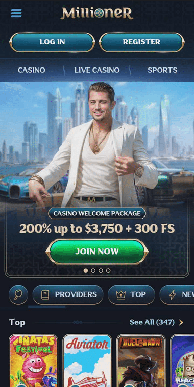 Millioner Casino Mobile Preview 2