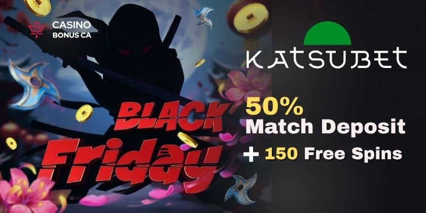 Katsubet 50% Match Deposit + 150 Free Spins