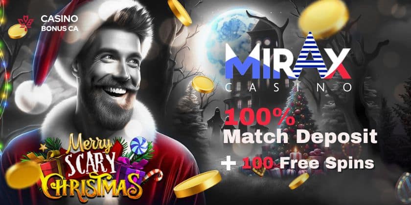 Mirax Casino Christmas Bonus